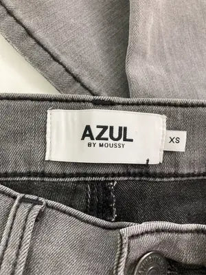 AZUL by MOUSSY/アズールバイマウジー/デニムパンツ/パンツ/グレー/XS