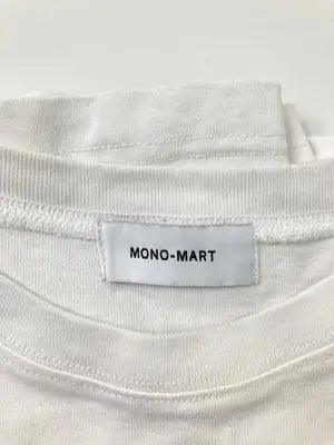 MONO-MART/モノマート/Tシャツ/カットソー/トップス/ホワイト/F
