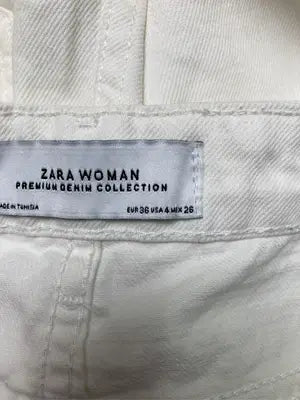 ZARA WOMAN/ザラウーマン/チノパンツ/パンツ/ホワイト/EUR36