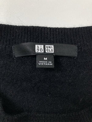 UNIQLO/ユニクロ/ニット/セーター/トップス/ブラック/M