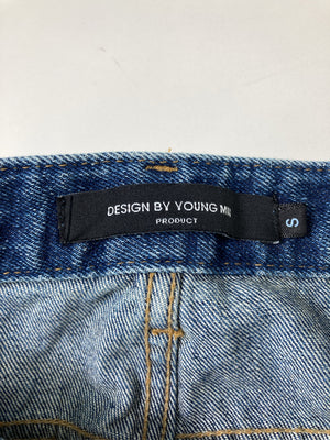 DESIGN BY YOUNG MIN PRODUCT/デニムパンツ/パンツ/ブルー/S