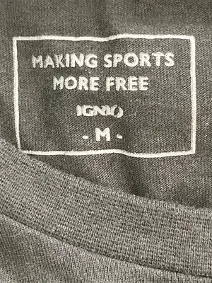 IGNIO/イグニオ/Tシャツ/カットソー/トップス/ブラック/M