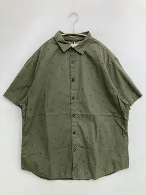 DENIM&FLOWER/シャツ/ブラウス/トップス/カーキ/EUR XL/USA XL/MEX 44