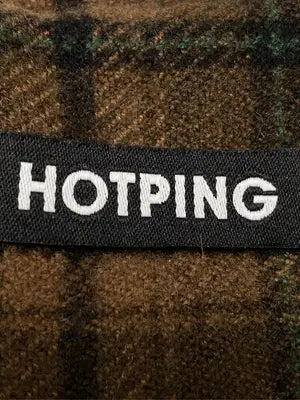 HOTPING/ホットピング/ノーカラージャケット/ジャケット/アウター/ブラウン/1