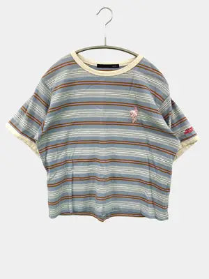 Heather/ヘザー/Tシャツ/カットソー/トップス/スカイブルー/F