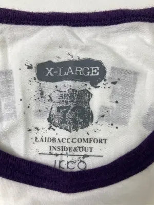 IKKA/イッカ/Tシャツ/カットソー/トップス/ホワイト/X-LARGE