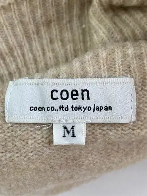coen/コーエン/ニット/セーター/トップス/ベージュ/M