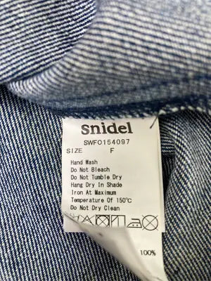 SNIDEL/スナイデル/ジャンパースカート/ワンピース/ドレス/ネイビー/F