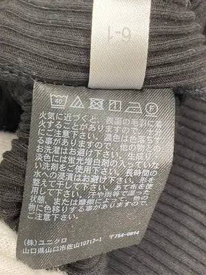UNIQLO/ユニクロ/Tシャツ/カットソー/トップス/ブラック/L