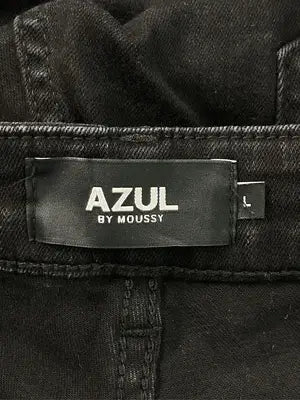 AZUL by MOUSSY/アズールバイマウジー/デニムパンツ/パンツ/ブラック/L