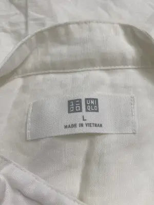 UNIQLO/ユニクロ/シャツ/ブラウス/トップス/ホワイト/L