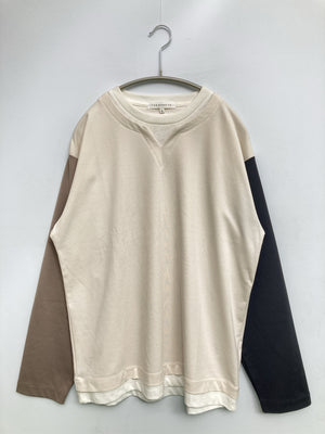 THE SHOP TK/ザショップティーケー/Tシャツ/カットソー/トップス/ホワイト/M