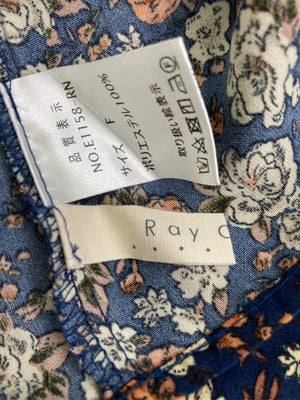 Ray Cassin/レイカズン/シャツ/ブラウス/トップス/ネイビー/F