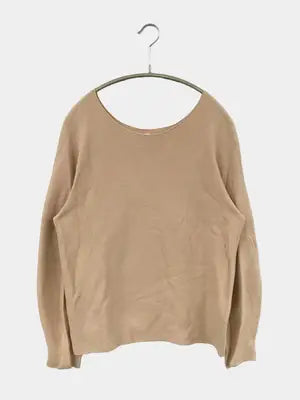 UNIQLO/ユニクロ/ニット/セーター/トップス/ベージュ/M