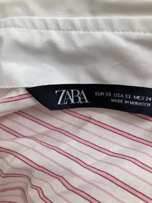 ZARA/ザラ/シャツ/ブラウス/トップス/ピンク/EUR XS