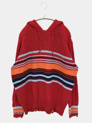 REBALANCE/パーカー/トップス/レッド/XL