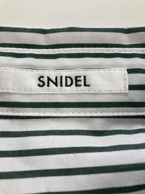 SNIDEL/スナイデル/シャツ/ブラウス/トップス/グリーン/ONE SIZE