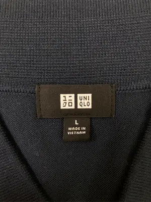 UNIQLO/ユニクロ/ポロシャツ/トップス/ネイビー/L