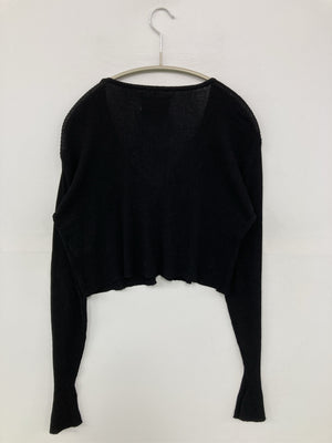 3。3/カーディガン/ボレロ/トップス/ブラック/F