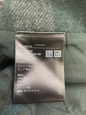 UNIQLO/ユニクロ/ショート/ミニスカート/スカート/グリーン/ウエスト 61cm
