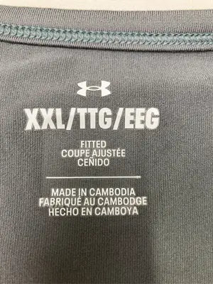 UNDER ARMOUR/アンダーアーマー/Tシャツ/カットソー/トップス/グレー/XXL