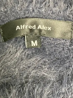 alfred alex/アルフレッドアレックス/ニット/セーター/トップス/ネイビー/M