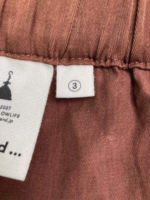 niko and .../ニコアンド/カーゴパンツ/パンツ/ブラウン/3