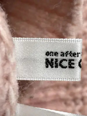 one after another NICE CLAUP/ワンアフターアナザーナイスクラップ/ニット/セーター/トップス/ピンク/F