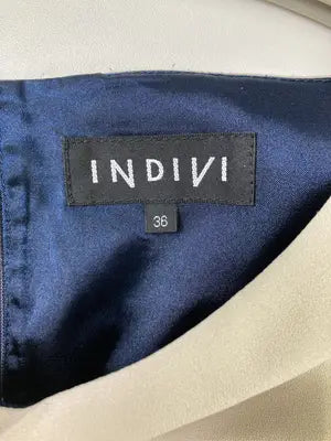 INDIVI/インディヴィ/ワンピース/ワンピース/ドレス/ベージュ/36