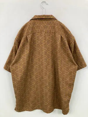 coen/コーエン/シャツ/ブラウス/トップス/ブラウン/LARGE