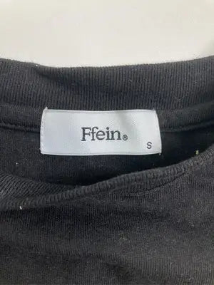 Ffein/Tシャツ/カットソー/トップス/ブラック/S