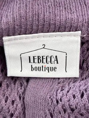 lebecca boutique/レベッカブティック/カーディガン/ボレロ/トップス/パープル/F