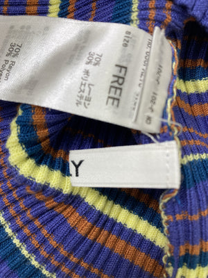 SLY/スライ/ニット/セーター/トップス/ブルー/FREE