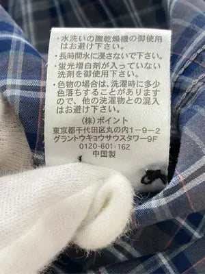 GLOBAL WORK/グローバルワーク/シャツ/ブラウス/トップス/ネイビー/L