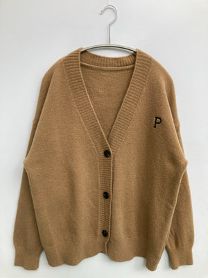 me'nt/カーディガン/ボレロ/トップス/ブラウン