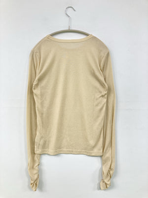 Thevon./ザボン/Tシャツ/カットソー/トップス/ベージュ