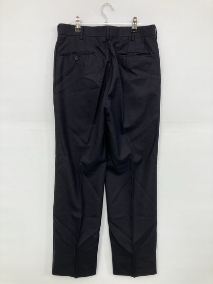 WOOLMARK/スラックス/パンツ/ブラック/胴囲79cm