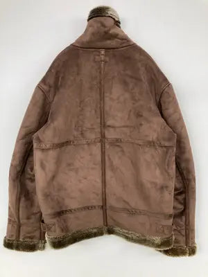 POSH BOY JEANS/ムートンコート/ジャケット/アウター/ブラウン/LL