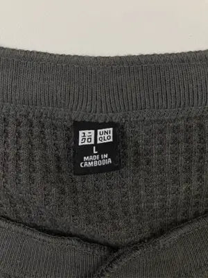 UNIQLO/ユニクロ/その他トップス/トップス/グレー/L