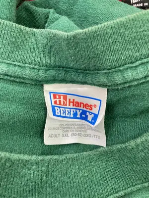 Hanes/ヘインズ/Tシャツ/カットソー/トップス/グリーン/XXL