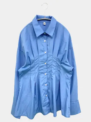 FUTIERLAND/シャツ/ブラウス/トップス/スカイブルー/L