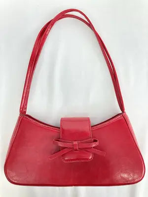 ハンドバッグ/バッグ/レッド