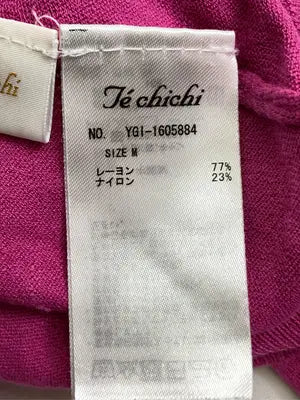 Te chichi/テチチ/ニット/セーター/トップス/ピンク/M