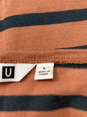 UNIQLO U/ユニクロユー/Tシャツ/カットソー/トップス/ブラウン/L