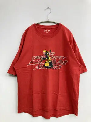 UNIQLO/ユニクロ/Tシャツ/カットソー/トップス/レッド/S