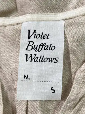 Violet Buffalo Wallows/シャツ/ブラウス/トップス/ベージュ/S