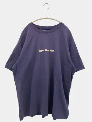 hotter than hell/Tシャツ/カットソー/トップス/ネイビー/F