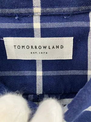 TOMORROWLAND/トゥモローランド/シャツ/ブラウス/トップス/ネイビー/XS