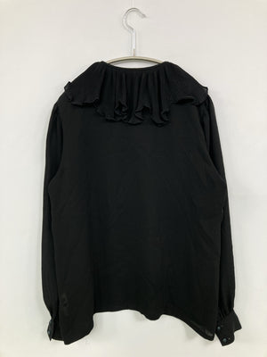 HANAI YUKIKO/シャツ/ブラウス/トップス/ブラック