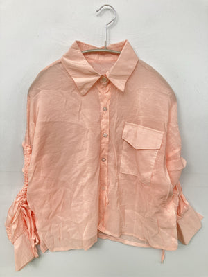 シャツ/ブラウス/トップス/オレンジ